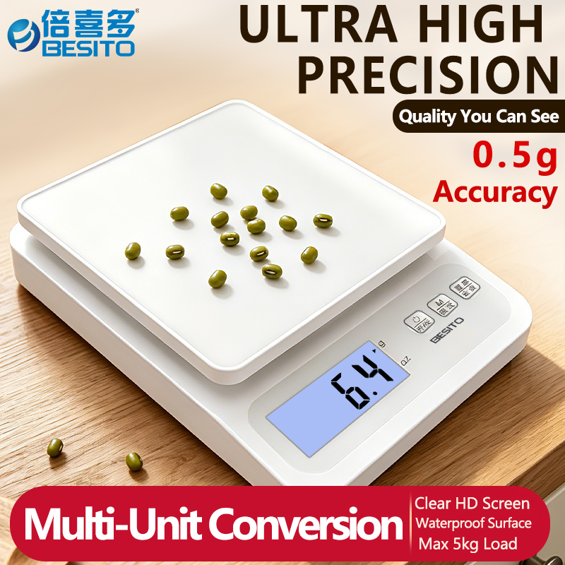 Kitchen Electronics Gadgets - เครื่องชั่งอิเล็กทรอนิกส์, เครื่องชั่งในครัว, เครื่องชั่งอาหารสำหรับทำขนมในครัวเรือนที่มีความแม่นยำสูง, เครื่องชั่งกรัมขนาดเล็กที่แม่นยำ, เครื่องชั่งอาหาร, เครื่องชั่งน้ำหนัก