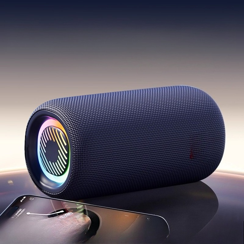 Bluetooth Speaker Waterproof - ลำโพงบลูทูธอัจฉริยะไร้สายกลางแจ้งแบบพกพากันน้ำเบสบูสเตอร์เสียงคุณภาพสูง
