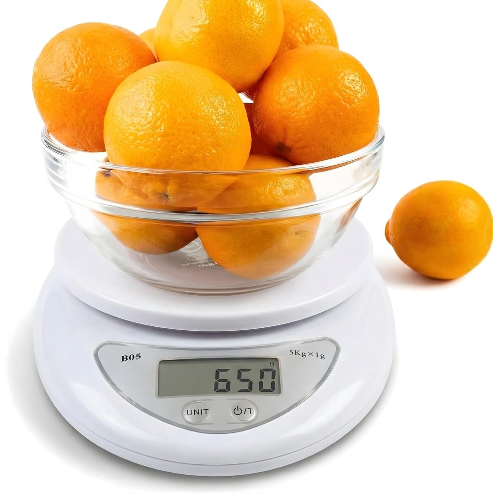 Kitchen Electronics Gadgets - เครื่องชั่งดิจิตอลในครัว 5 กก. เครื่องชั่งอาหารอิเล็กทรอนิกส์แบบพกพาอเนกประสงค์ เครื่องชั่งกาแฟ เครื่องชั่งที่แม่นยำ