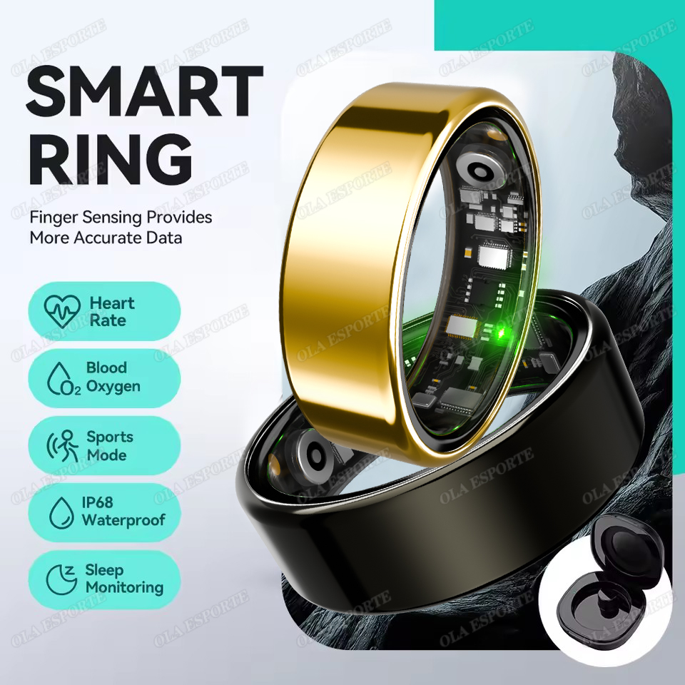 Smart Ring Health - 2026 ใหม่ สมาร์ทริง GPS โหมดตรวจจับการเคลื่อนไหว รีโมทคอนโทรลกล้อง