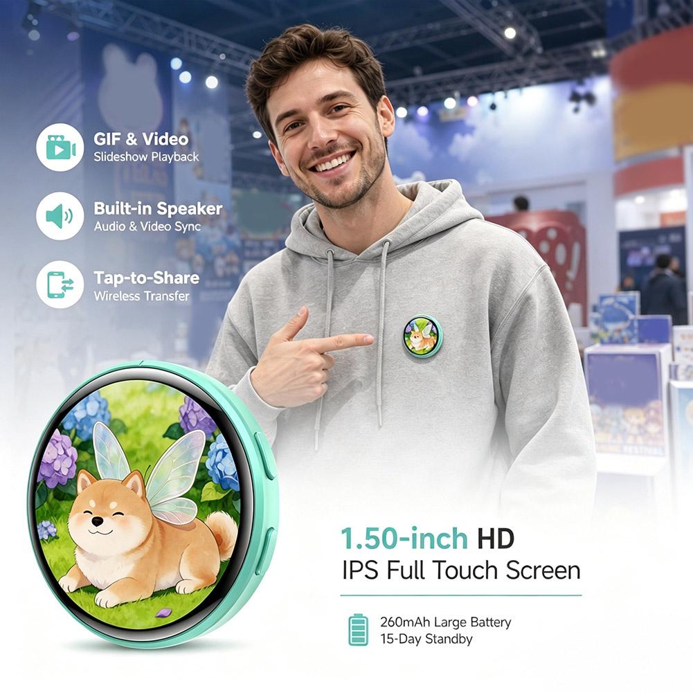 Electronics Gadgets Wholesale - หน้าจอ IPS ขนาด 1.5 นิ้ว ป้ายอิเล็กทรอนิกส์
