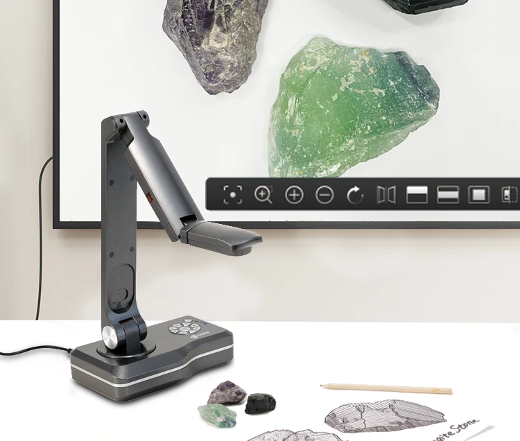Document Camera Visualizer - กล้องถ่ายเอกสาร Joyusing V500 เครื่องฉายภาพเอกสาร กล้องถ่ายภาพเอกสารขนาด A3