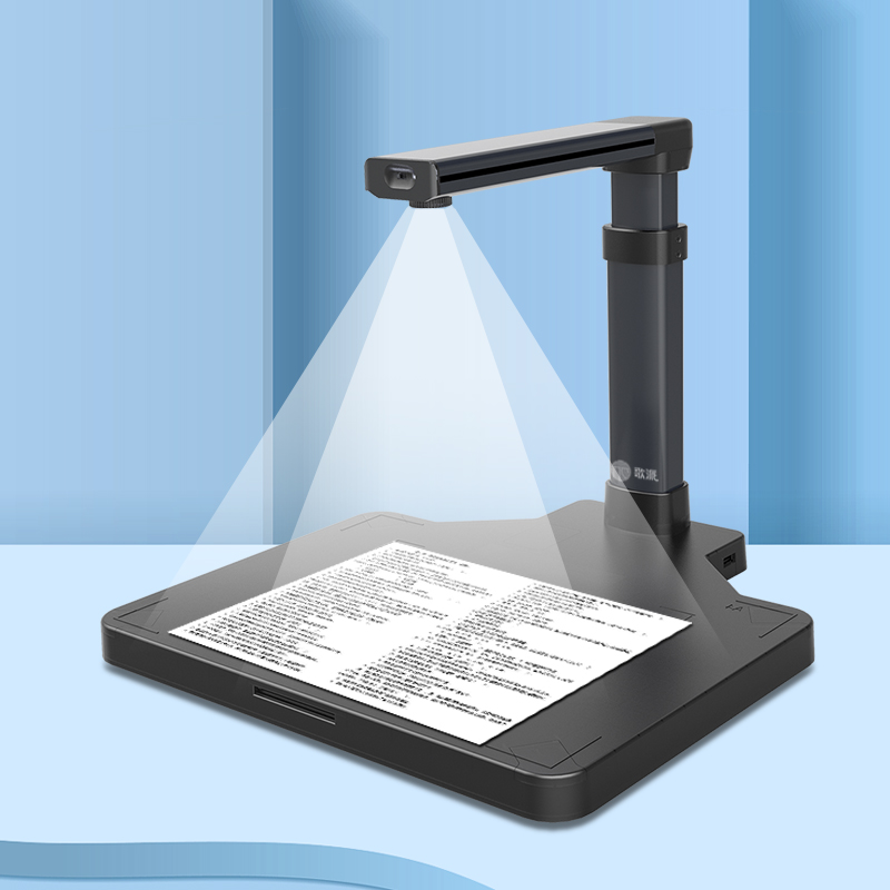 Document Camera Visualizer - เครื่องสแกนเอกสารแบบพกพา รองรับ OCR จดจำข้อความ ปรับให้เรียบอัตโนมัติ กล้องถ่ายเอกสารแบบตั้งโต๊ะ