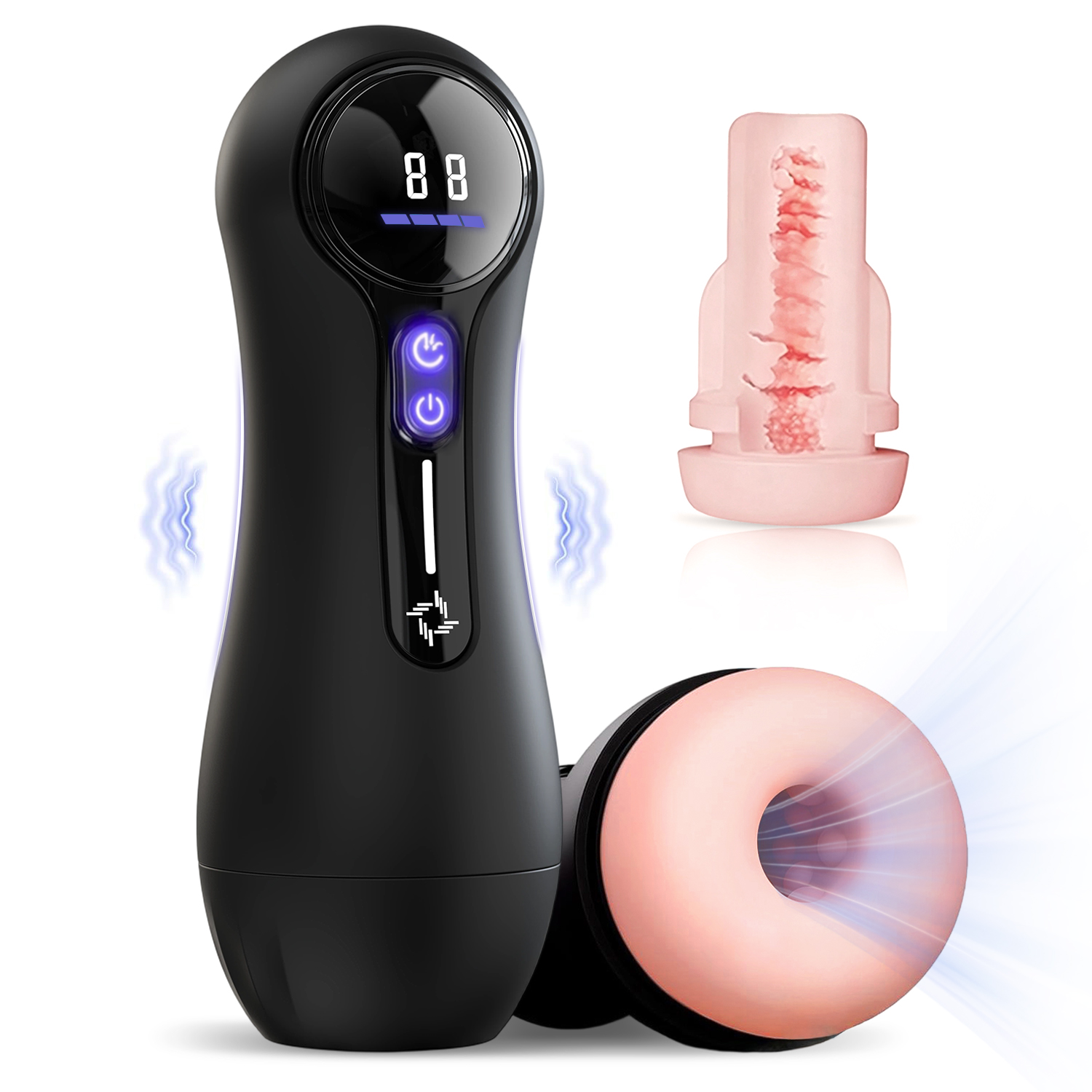 Electronics Gadgets For Women - ชายMasturbatorอวัยวะเพศชายปั๊มของเล่นสําหรับผู้ใหญ่ 18 ชาย 4 ดูด 9