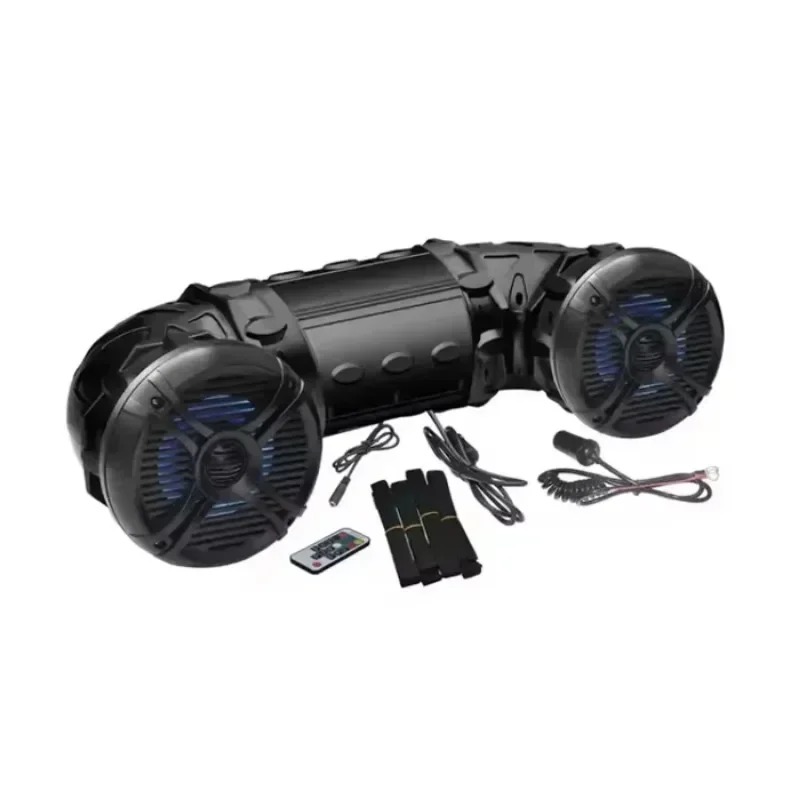 Bluetooth Speaker Waterproof - ลำโพงบลูทูธแบบขยายเสียงสำหรับยานยนต์ขนาด 6.5/8 นิ้ว ระบบลำโพงกันน้ำสำหรับเรือ ATV UTV