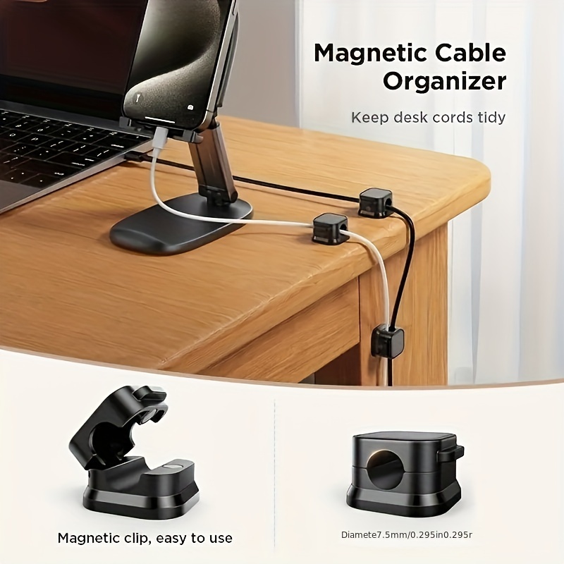 คลิปหนีบสายแม่เหล็ก PP 6/12 ชิ - Magnetic Charging Cable บทวิจารณ์และราคา