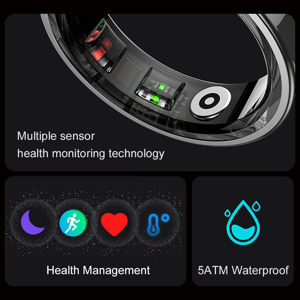2024 COLMI R09 สมาร์ทแหวนผู้ชา - Smart Ring Health บทวิจารณ์และราคา