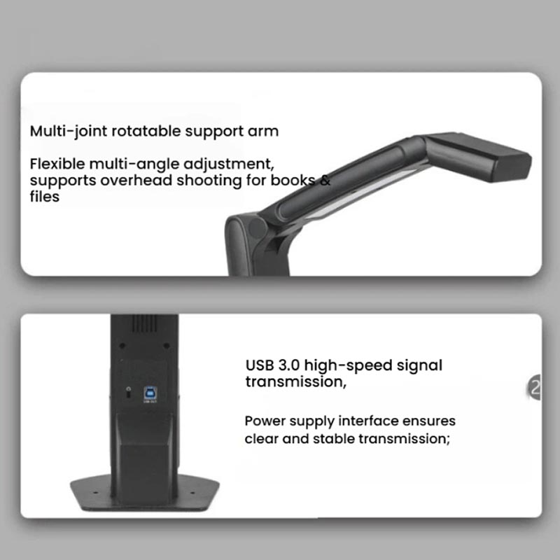 กล้องถ่ายเอกสารแบบพกพา พับเก็บ - Document Camera Visualizer บทวิจารณ์และราคา