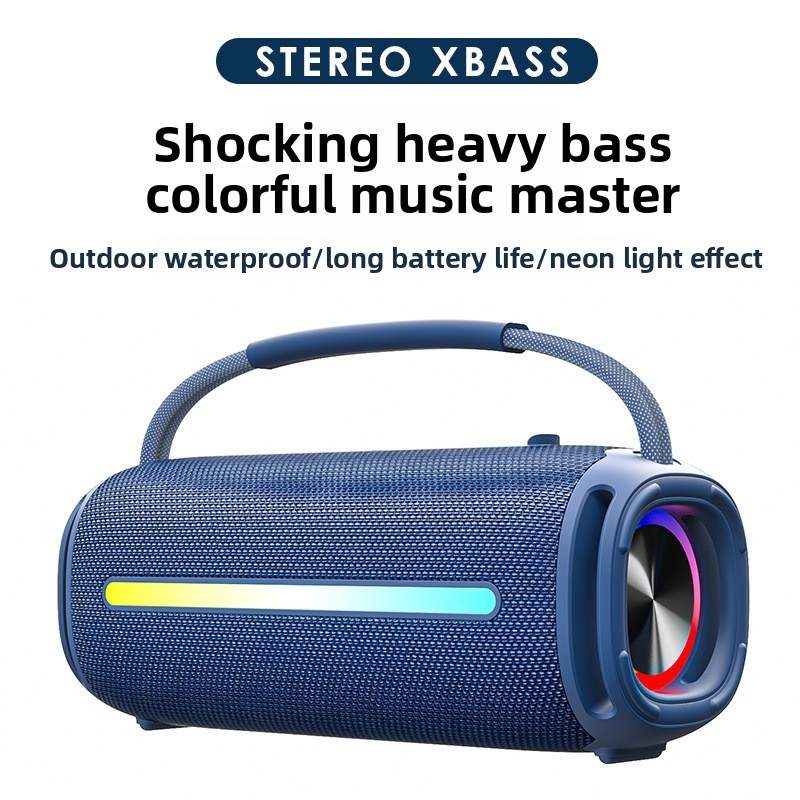 ลําโพงสมาร์ทแบบพกพากลางแจ้งลํา - Bluetooth Speaker Waterproof บทวิจารณ์และราคา