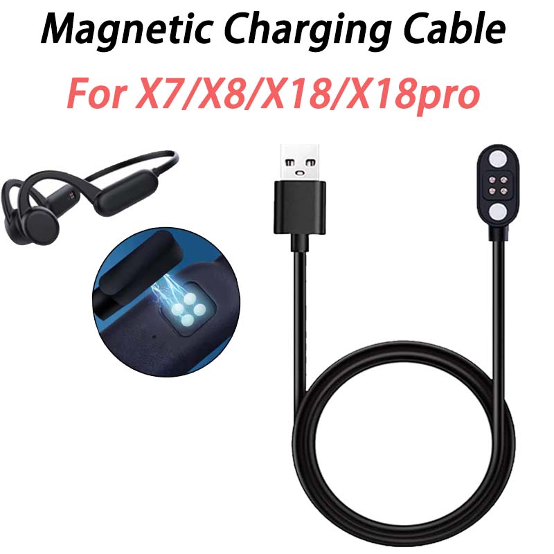 หูฟังแบบนำเสียงผ่านกระดูกพร้อม - Magnetic Charging Cable บทวิจารณ์และราคา
