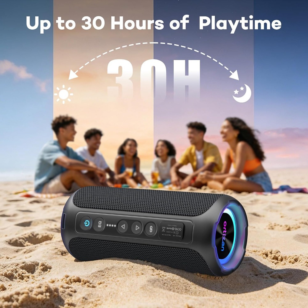 ลำโพงบลูทูธแบบพกพา เสียงดัง 40 - Bluetooth Speaker Waterproof บทวิจารณ์และราคา