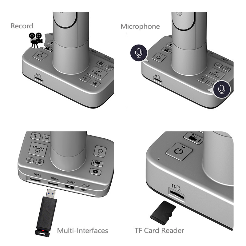 เครื่องฉายภาพแบบไร้สายสำหรับงา - Document Camera Visualizer บทวิจารณ์และราคา