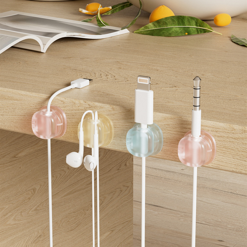 ที่เก็บสายแม่เหล็กโปร่งใส 3 สี - Magnetic Charging Cable บทวิจารณ์และราคา