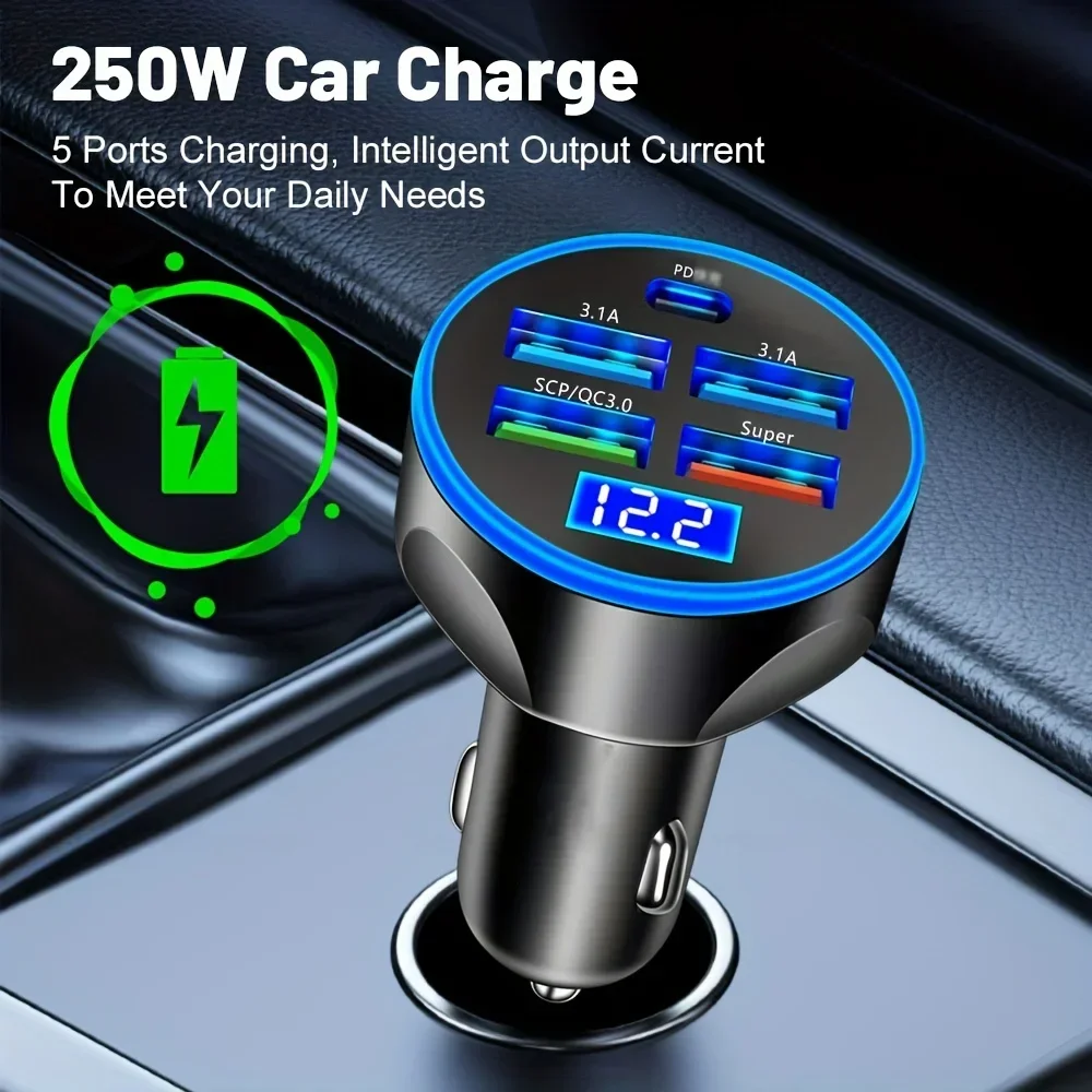 รถ 250W Super Fast CHARGING Ch - Election Electronics & Gadgets Store Woocommerce Theme บทวิจารณ์และราคา