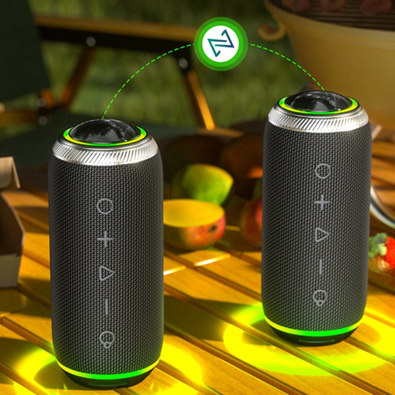 ลำโพงบลูทูธไร้สายสเตอริโอ 360  - Bluetooth Speaker Waterproof บทวิจารณ์และราคา