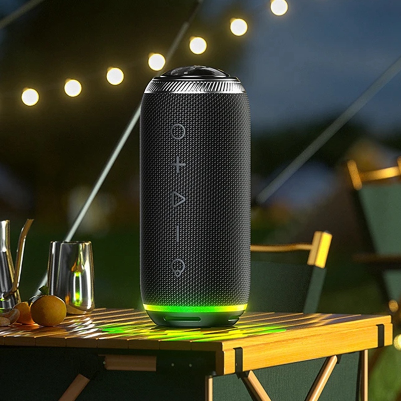 ลำโพงบลูทูธไร้สายสเตอริโอ 360  - Bluetooth Speaker Waterproof บทวิจารณ์และราคา