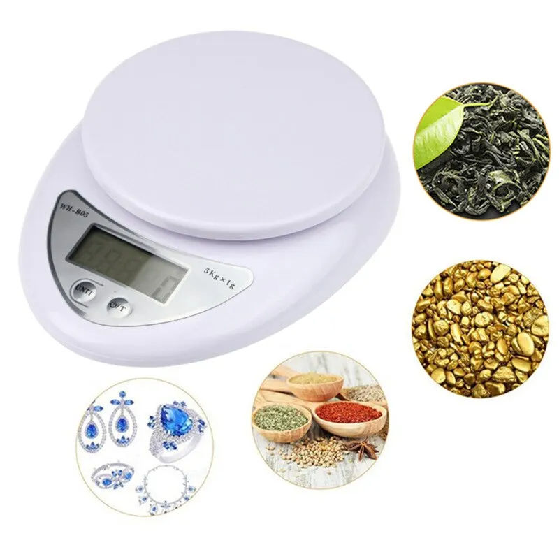 5 กก./1 กรัมเครื่องชั่งอิเล็กท - Kitchen Electronics Gadgets บทวิจารณ์และราคา