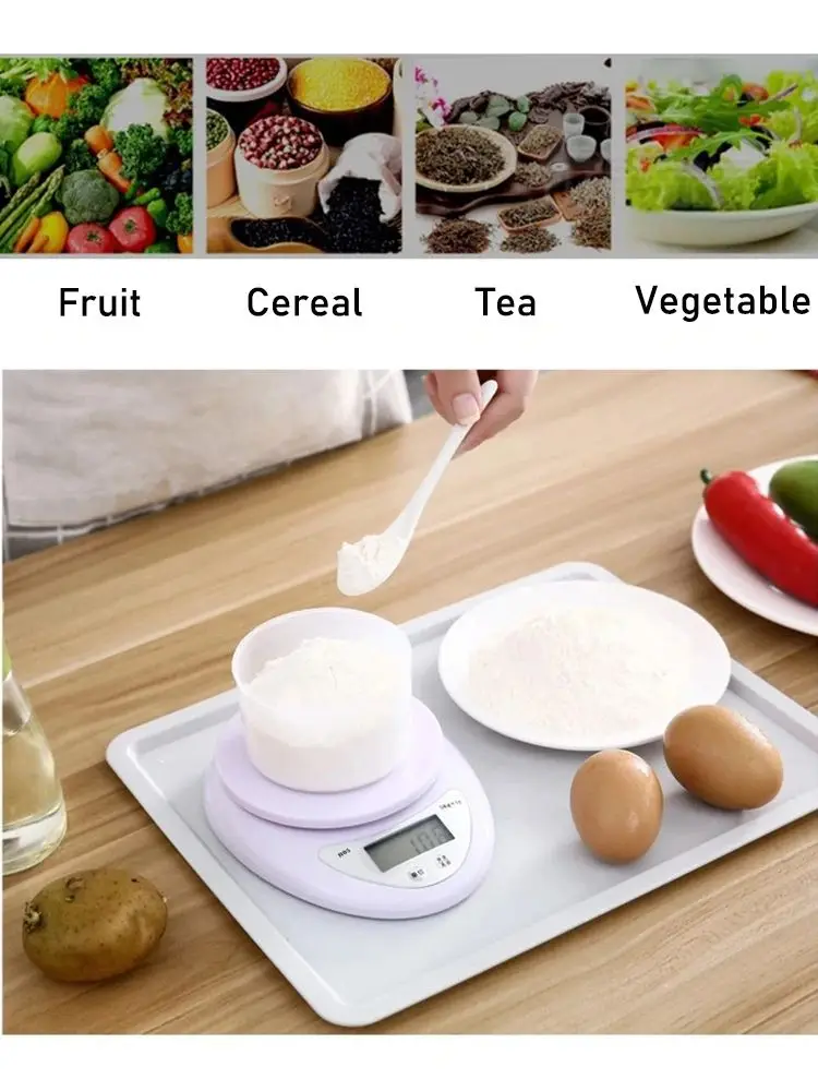 5 กก./1 กรัมเครื่องชั่งอิเล็กท - Kitchen Electronics Gadgets บทวิจารณ์และราคา