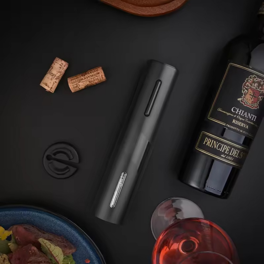 ที่เปิดขวดไวน์ไฟฟ้าอัตโนมัติสี - Kitchen Electronics Gadgets บทวิจารณ์และราคา