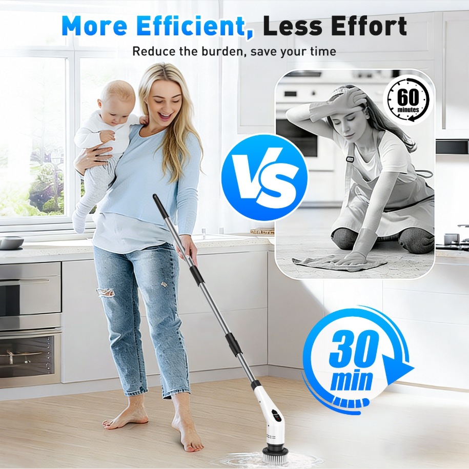 TINSOL 12 อิน 1 แปรงทำความสะอา - Kitchen Electronics Gadgets บทวิจารณ์และราคา