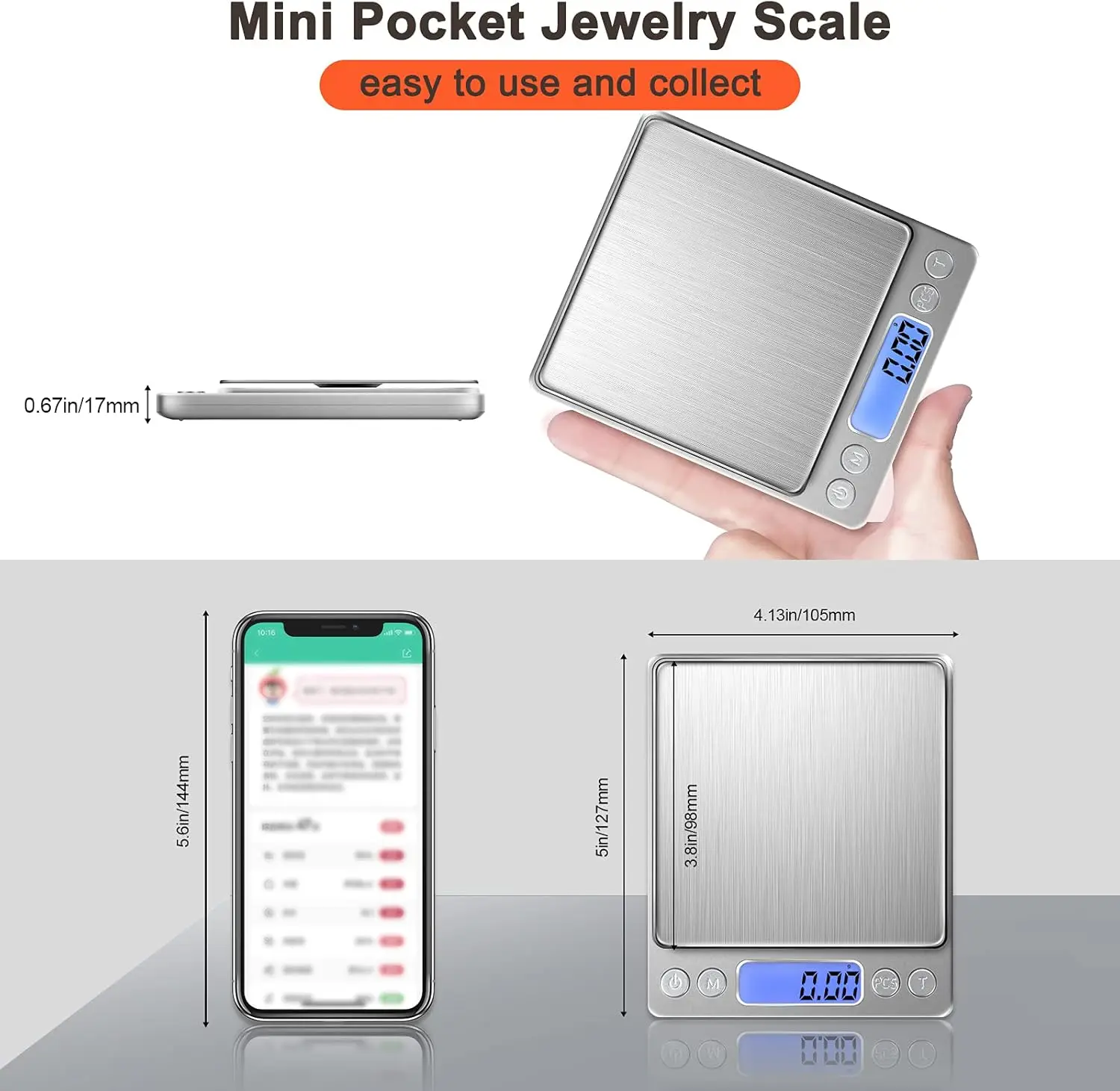เครื่องชั่งดิจิตอล LCD สำหรับช - Kitchen Electronics Gadgets บทวิจารณ์และราคา
