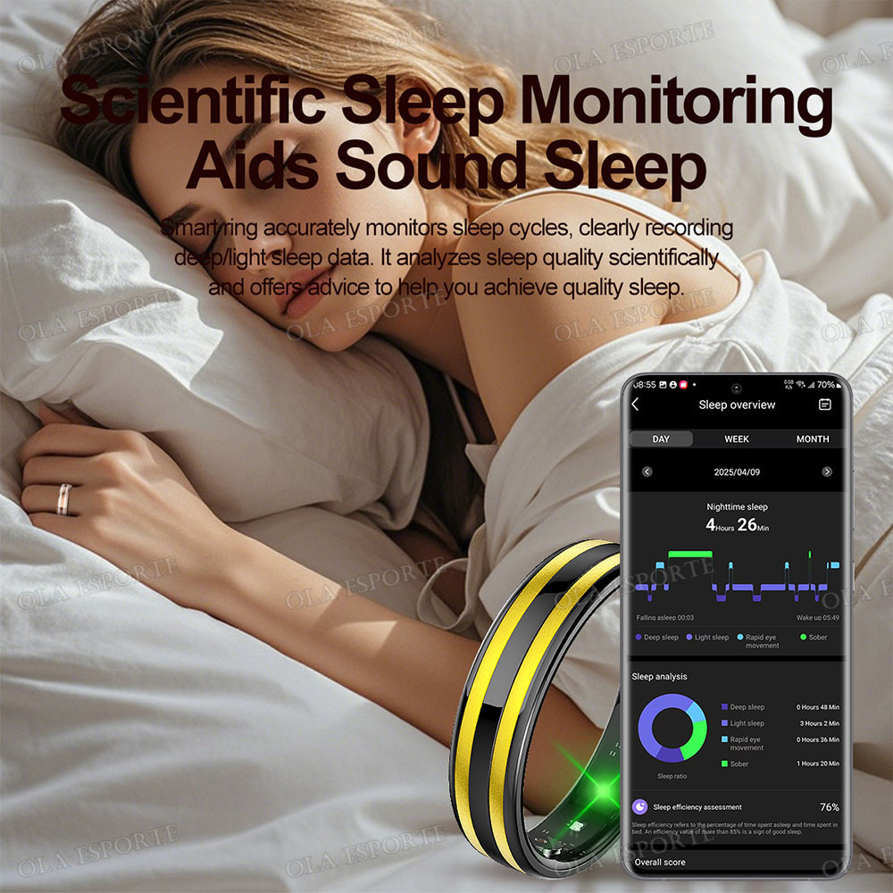 แหวนสมาร์ทบางเฉียบ 6.3 มม. รุ่ - Smart Ring Health บทวิจารณ์และราคา