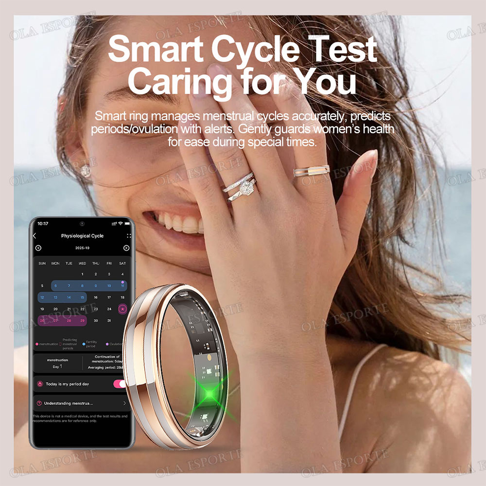แหวนสมาร์ทบางเฉียบ 6.3 มม. รุ่ - Smart Ring Health บทวิจารณ์และราคา