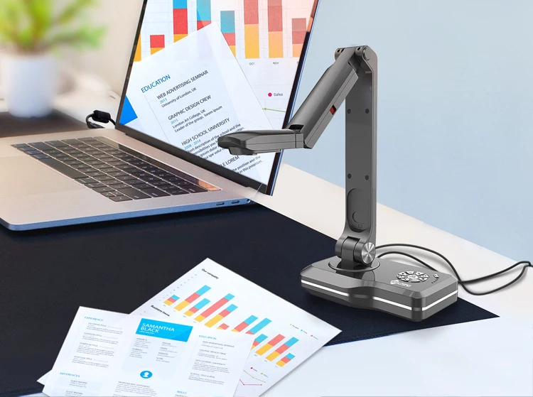 กล้องถ่ายเอกสาร Joyusing V500  - Document Camera Visualizer บทวิจารณ์และราคา