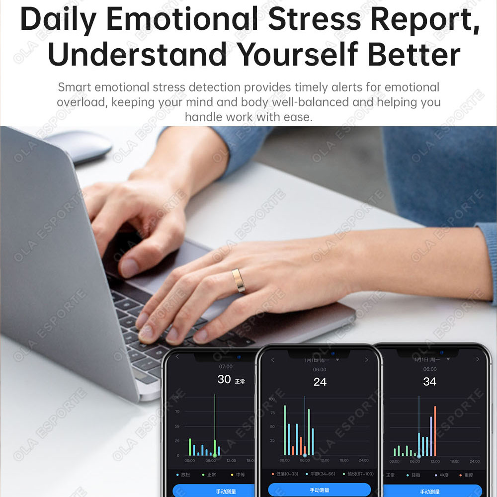 แหวนอัจฉริยะเตือนการสั่นสะเทือ - Smart Ring Health บทวิจารณ์และราคา