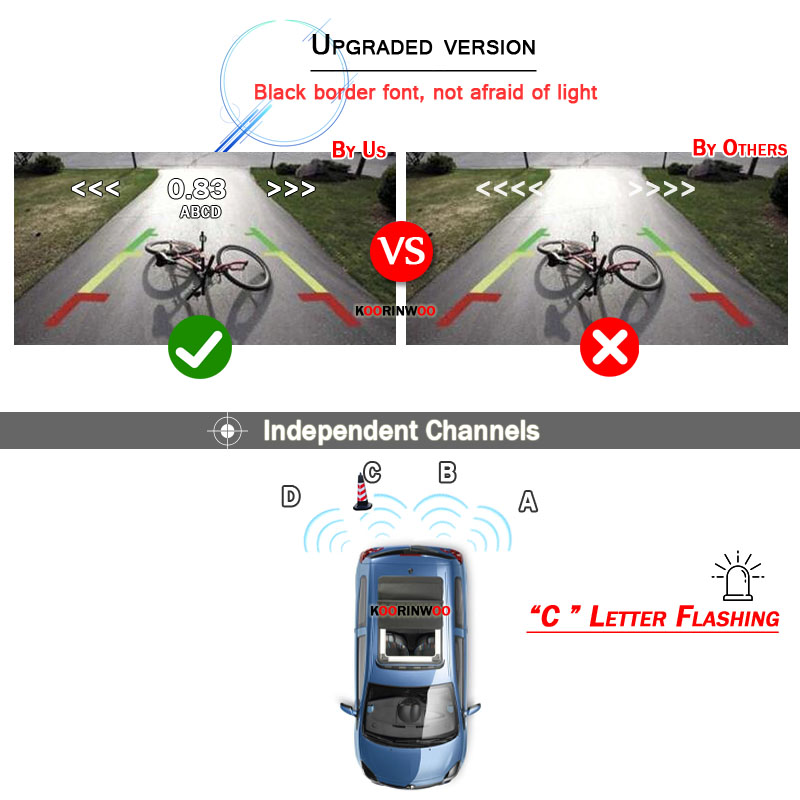 Parktronic Assistance Car 4 อุ - Electronics Gadgets Wholesale บทวิจารณ์และราคา