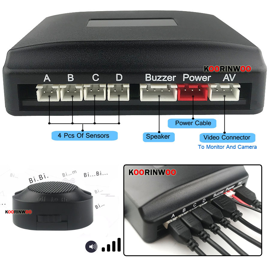 Parktronic Assistance Car 4 อุ - Electronics Gadgets Wholesale บทวิจารณ์และราคา