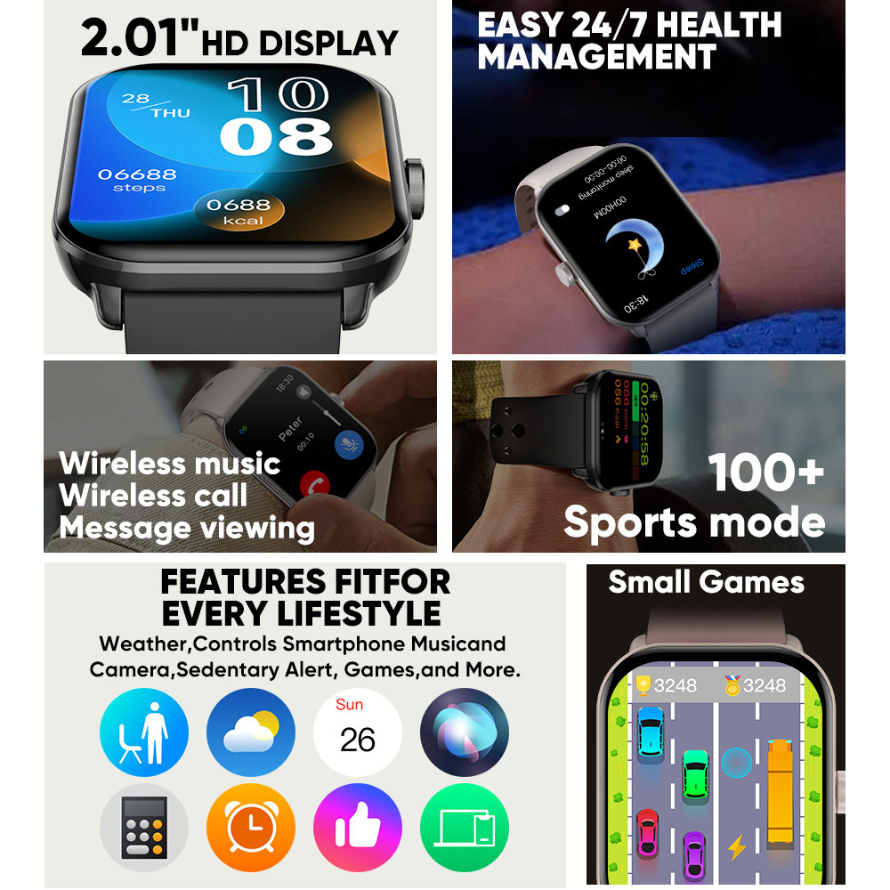 นาฬิกาสมาร์ทวอทช์กีฬา ฟิตเนสแท - Electronics Gadgets Wholesale บทวิจารณ์และราคา
