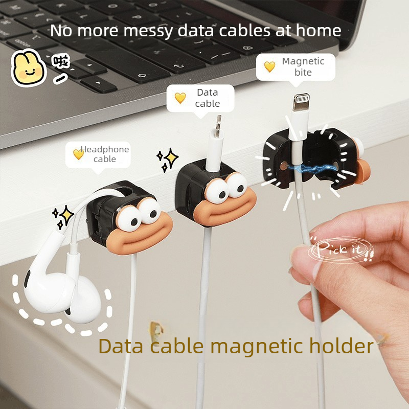 คลิปหนีบสายแม่เหล็ก 1/5/10 ชิ้ - Magnetic Charging Cable บทวิจารณ์และราคา