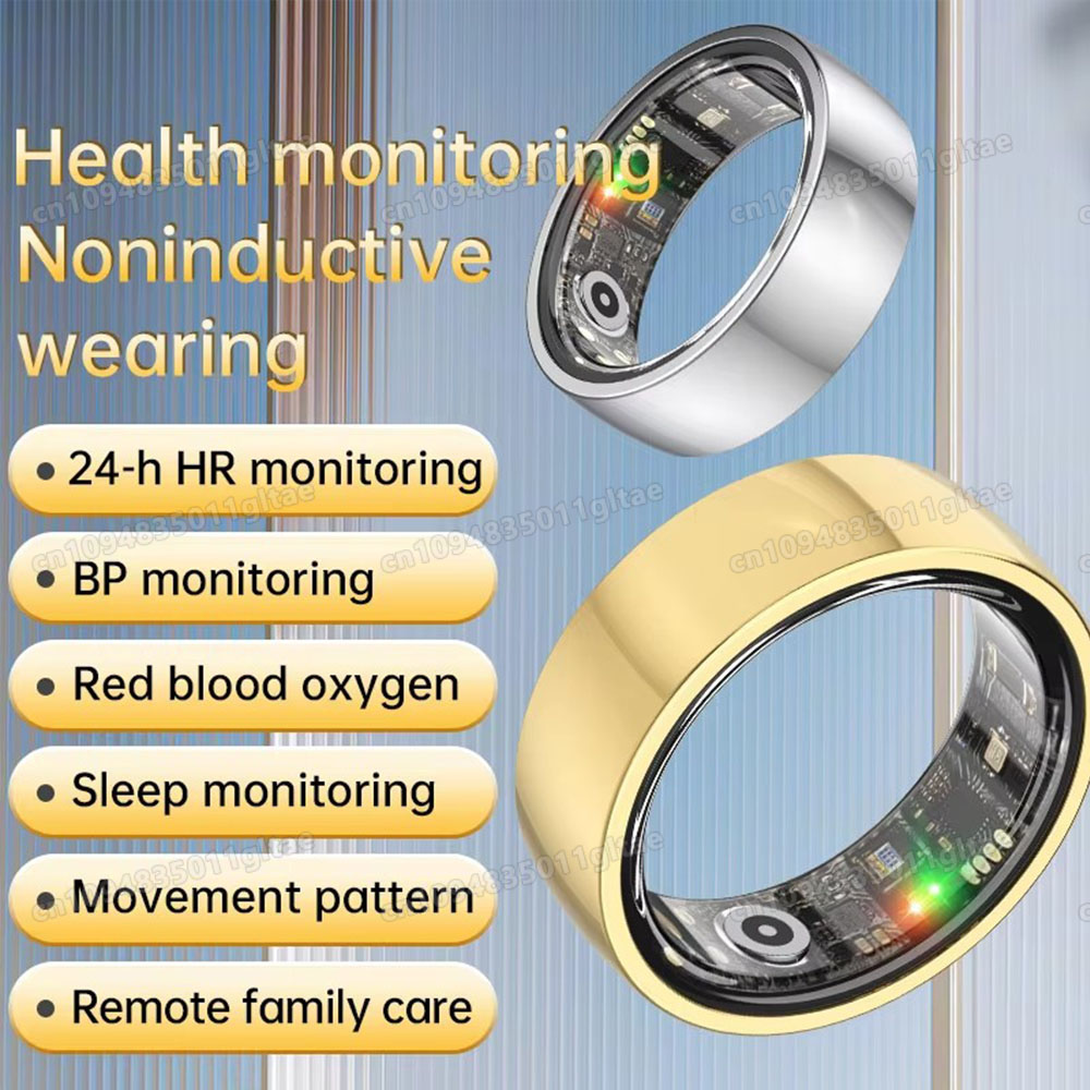 ใหม่ 5ATM สมาร์ทแหวน GPS ติดตา - Smart Ring Health บทวิจารณ์และราคา