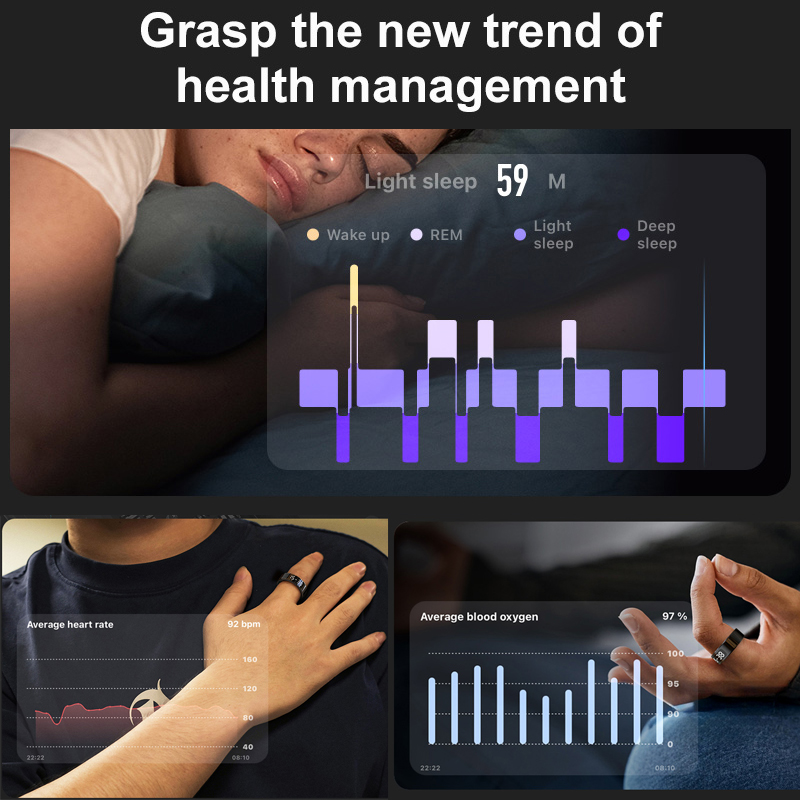 AMZMAX R11C จอแสดงผลสมาร์ทแหวน - Smart Ring Health บทวิจารณ์และราคา