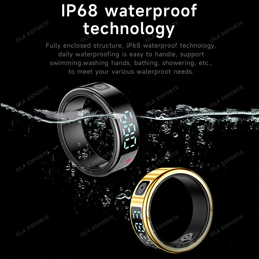 แหวนอัจฉริยะพร้อมหน้าจอดิจิตอล - Smart Ring Health บทวิจารณ์และราคา